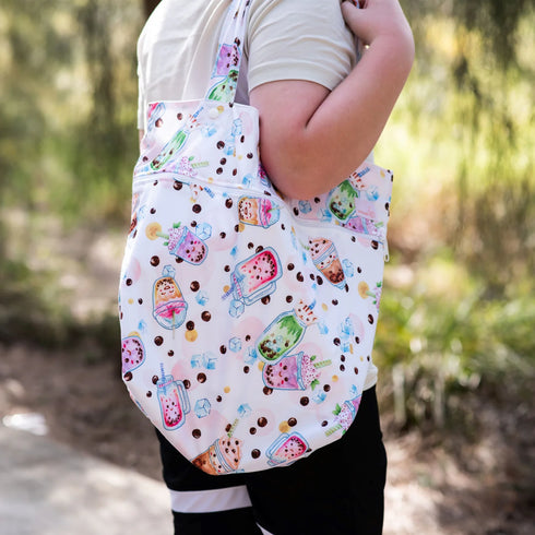 Monarch Store Waterproof Tote Bag | Bubba Tea